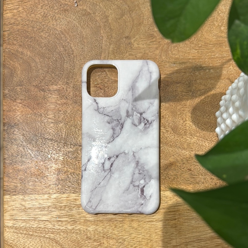 Recover White Marble iPhone 11 Pro Phone Case